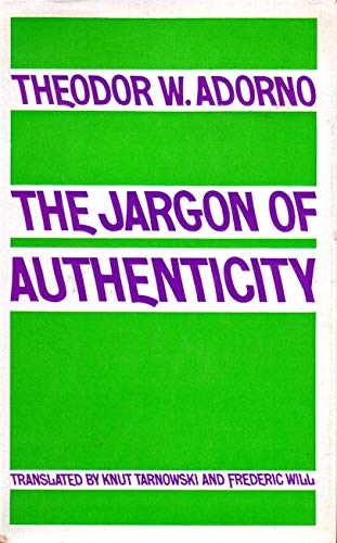Jargon of Authenticity