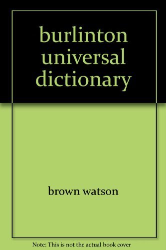 burlinton universal dictionary