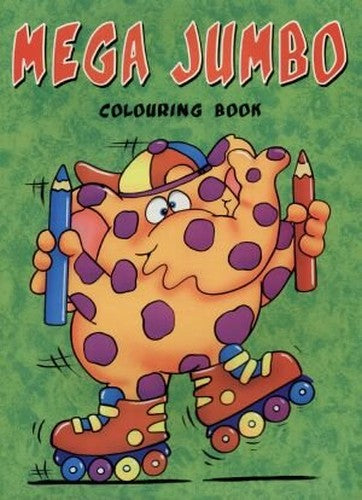 Mega Jumbo Colouring Book