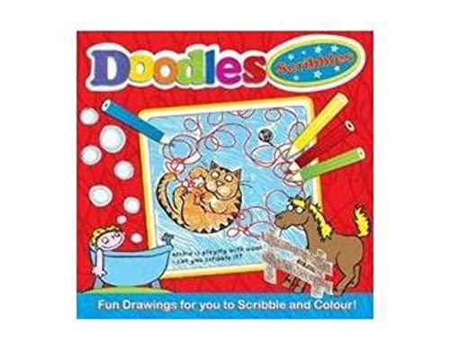 Doodles Scribbles Pad 2 PER PACK (A878)