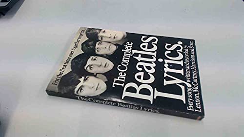 The Complete "Beatles" Lyrics