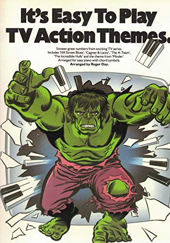 It's easy to play TV action themes: Sixteen great numbers from exciting TV series