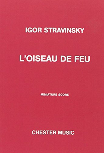 L'Oiseau De Feu (The Firebird) - Miniature Score
