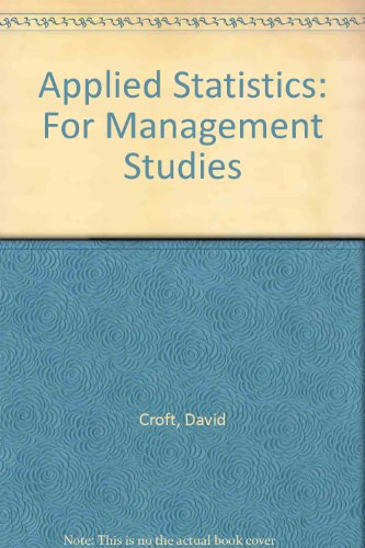 Applied Statistics