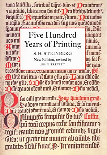 Five Hundred Years of Printing