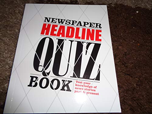 Newspaper Headline Quiz Book