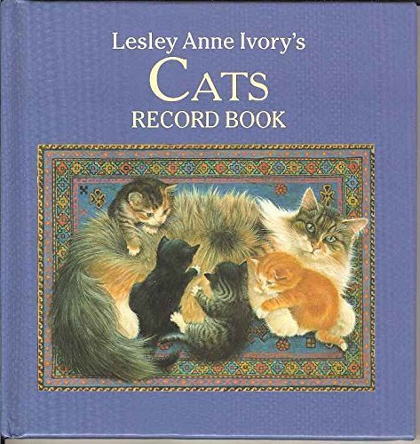 Lesley Anne Ivory Cat Record Book