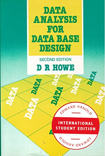 Data Analysis for Data Base Design