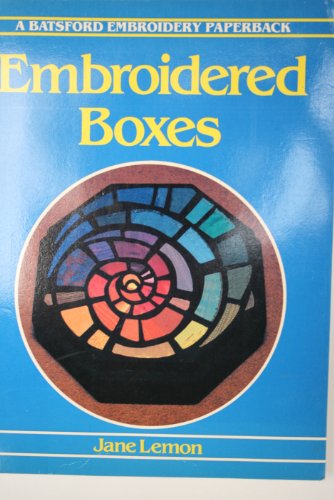 EMBROIDERED BOXES