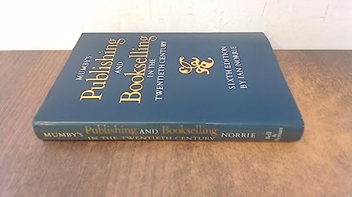 Publishing and Bookselling