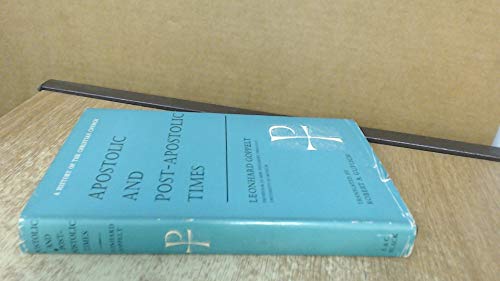 Apostolic and Post-Apostolic Times
