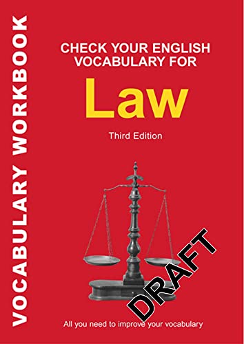 Check Your English Vocabulary for Law