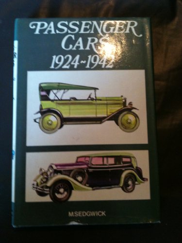Passenger cars, 1924-1942 (Cars of the world in colour)