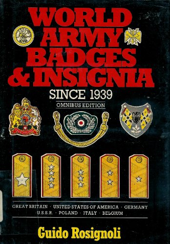 World Army Badges and Insignia Since 1939