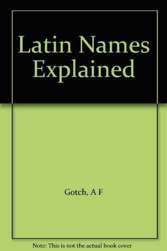 Latin Names Explained