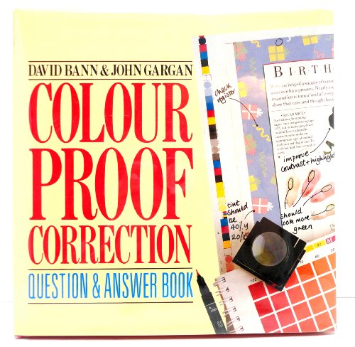Colour Proof Correction Question and Answer Book
