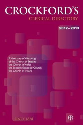 Crockford's Clerical Directory 2012/13 (hardback)