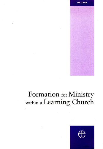Formation for Ministry within a Learning Church