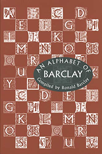 An Alphabet of Barclay