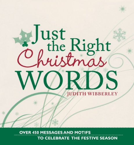 Just the Right Christmas Words