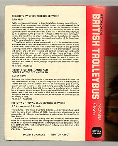 History of the British Trolleybus