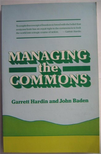 Managing the Commons