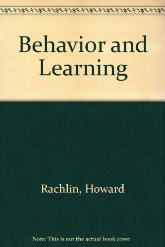 Behavior and Learning