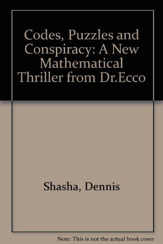 Codes, Puzzles and Conspiracy