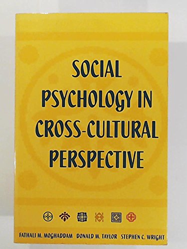 Social Psychology Cross-Cultural Perspective