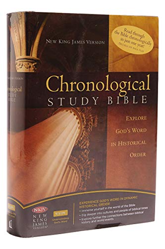 NKJV, Chronological Study Bible, Hardcover