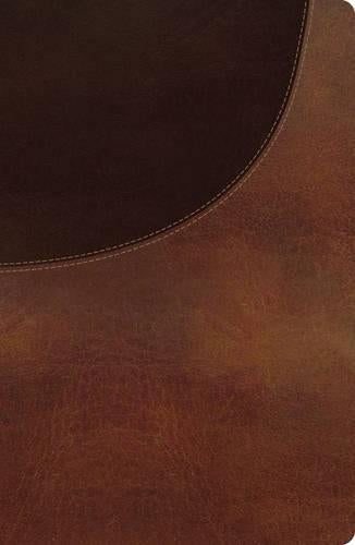 KJV, Super Giant Print Reference Bible, Large Print, Imitation Leather, Brown, Red Letter Edition
