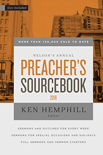 Nelson's Annual Preacher's Sourcebook 2016
