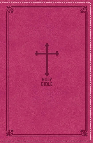 NKJV, Deluxe Gift Bible, Leathersoft, Pink, Red Letter, Comfort Print