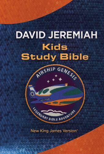 NKJV, Airship Genesis Kids Study Bible, TechTile Leather Edition