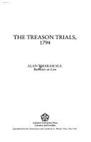 The Treason Trials of 1794