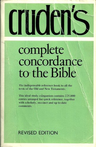 Cruden's Complete Concordance