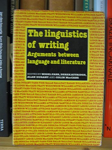 The Linguistics of Writing