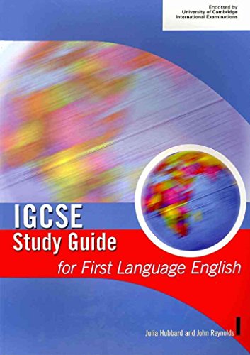 IGCSE Study Guide for First Language English
