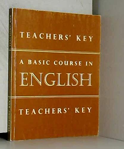Basic Course in English