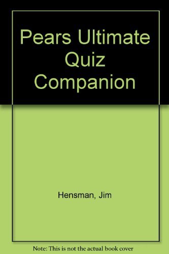 Pears Ultimate Quiz Companion