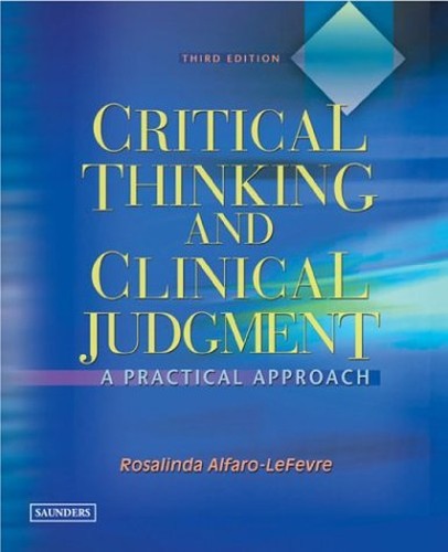 Critical Thinking and Clinical Judgment