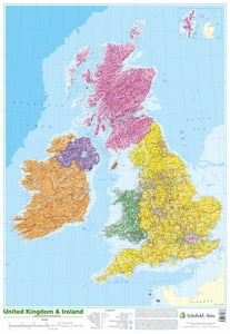 Map of UK and Ireland 