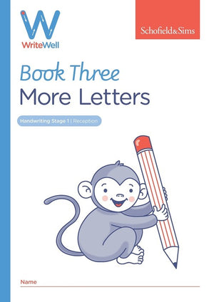 WriteWell 3: More Letters, Early Years Foundation Stage, Ages 4-5