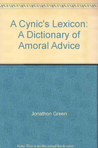 A Cynic's Lexicon
