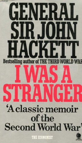 I Was a Stranger