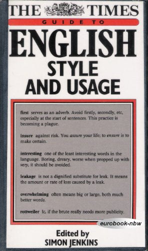 Times Guide to English Style and Usage