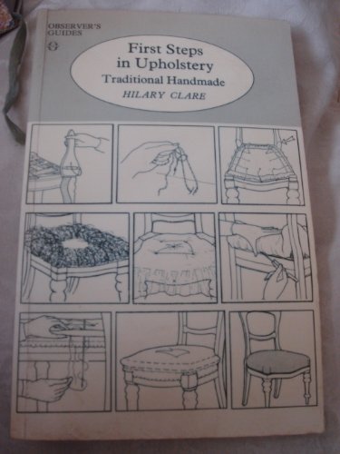 First Steps in Upholstery