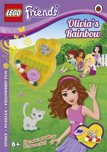 LEGO Friends Olivia's Rainbow Activity Book with Mini-set