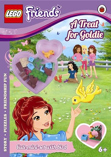 Lego Friends: A Treat For Goldie: Activity Book With Mini-Set
