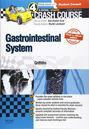 Crash Course Gastrointestinal System Updated Print + eBook edition